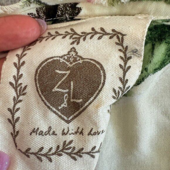 ZL Europe Blouse Yellow Floral Ruffle Bell Sleeve Boho Festival Top - Picture 6 of 10